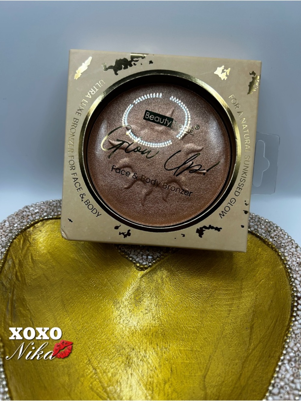 Glow Up Face & Body Bronzer - Shimmery Bronze